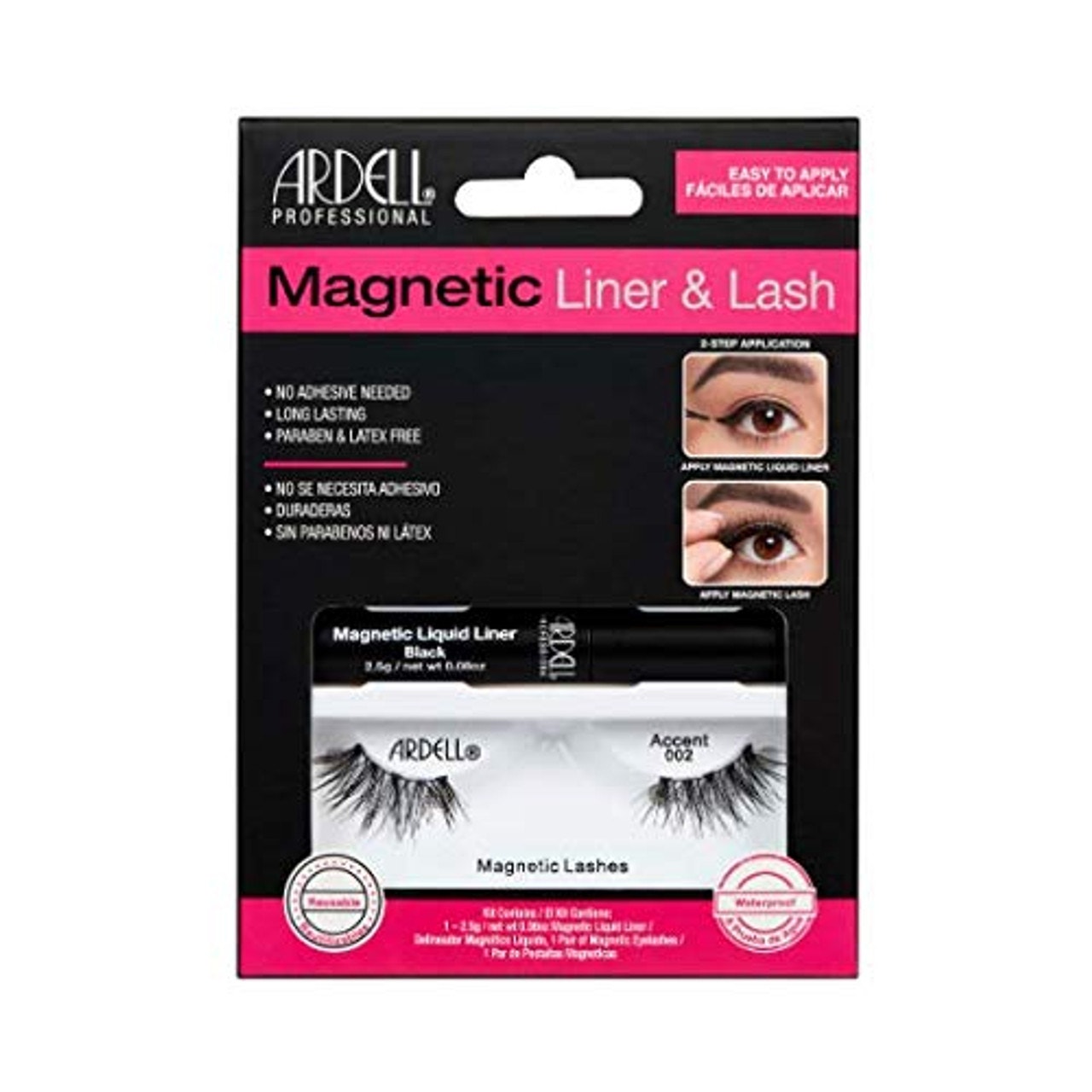 (3 Pairs) Ardell Magnetic Liner & Lash Kit – Accent 002