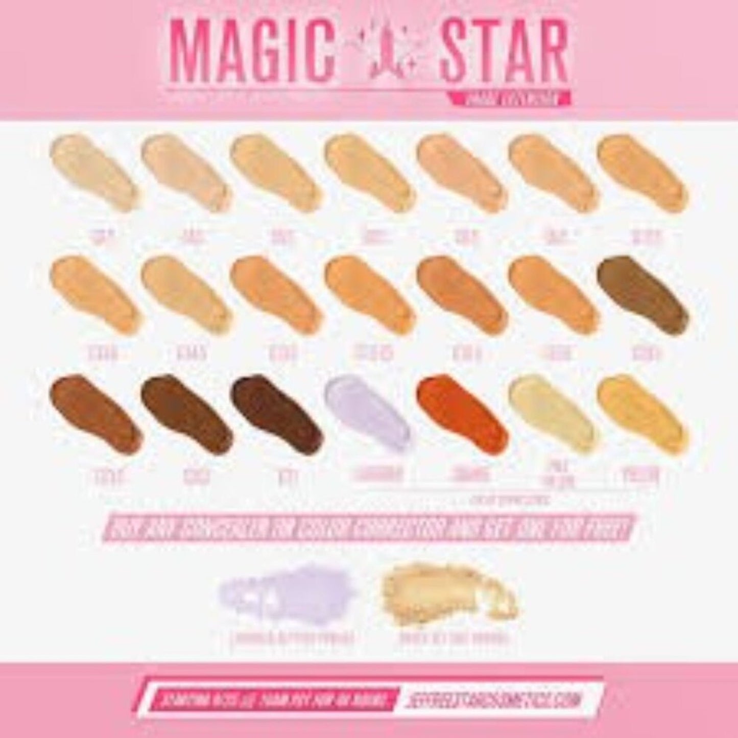 Jeffree Star Magic Star Concealer – Shade C6.5