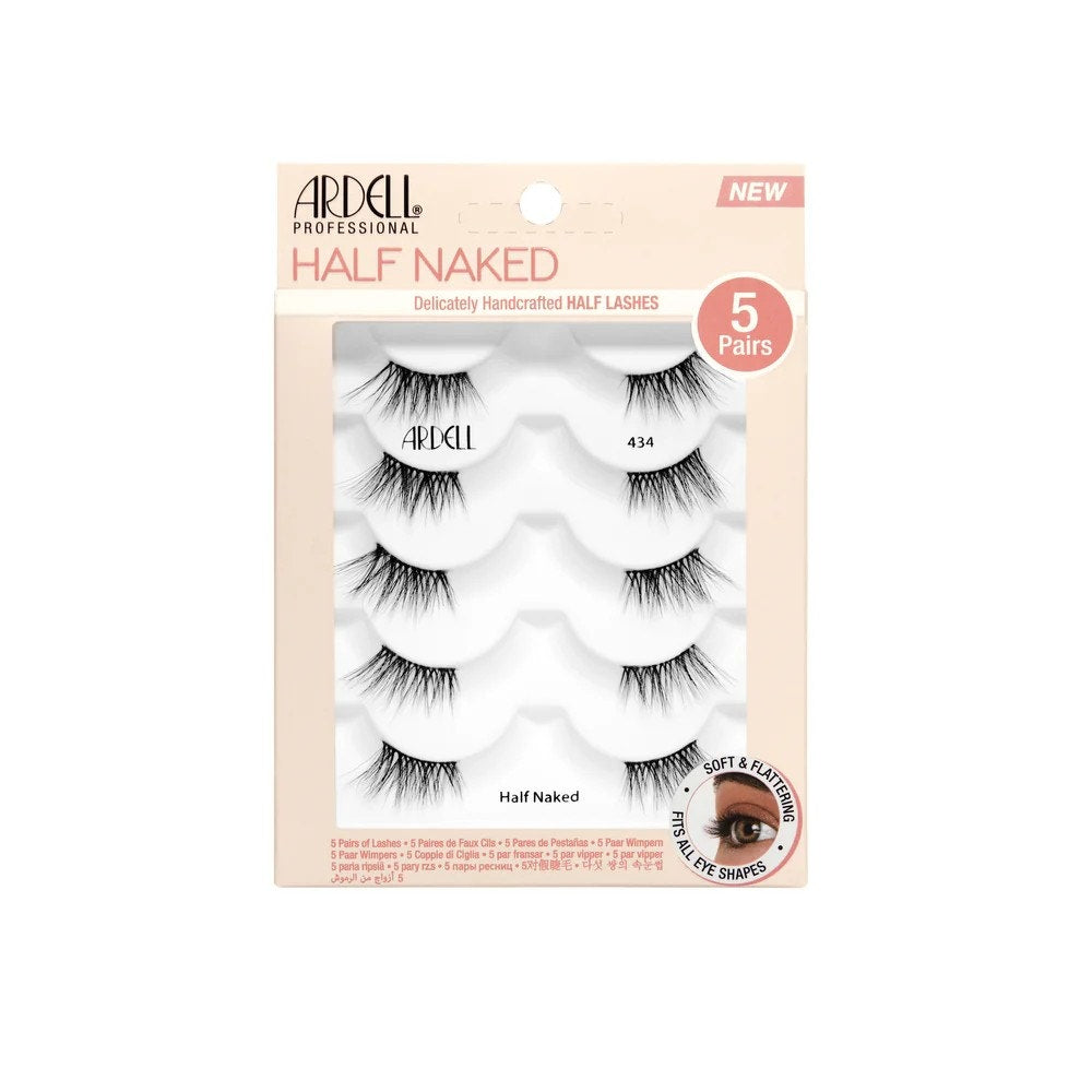 (4 Packs) Ardell Naked Lash Bundle – Extensions, Half Lashes & Style 433