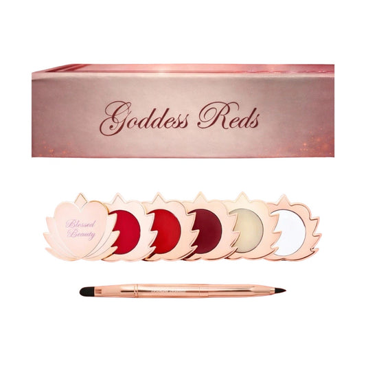 Blessed Beauty “Goddess Reds” Natural Lip Cream Set