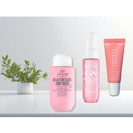 Sol de Janeiro Body Wash & No 68 Mist w/ Summer Fridays Pink Sugar Bundle
