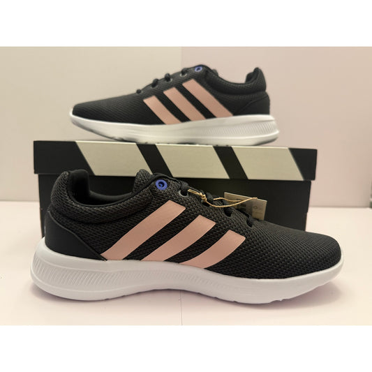 Adidas Lite Racer CLN 2.0 Sneakers – Black / Pink – Women’s 7.5