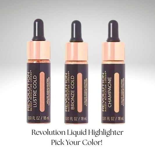 Revolution Makeup London Liquid Highlighter - Pick Your Color!