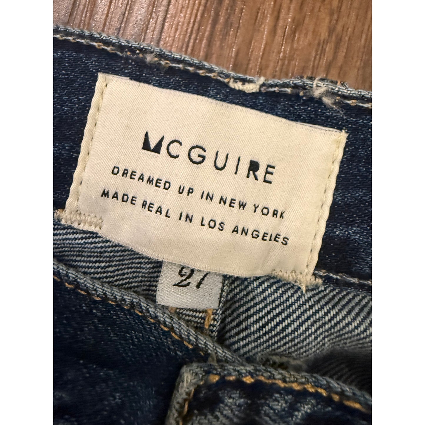 McGuire Denim Dreamed Up In New York Damn Fine Jeans Size 27 NWT