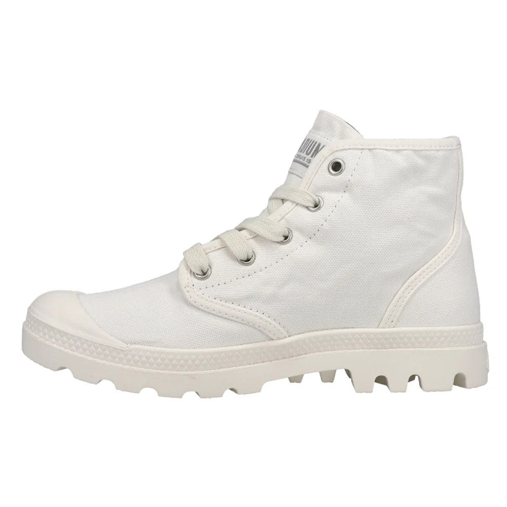 Palladium Pampa HI Star White - Size 8