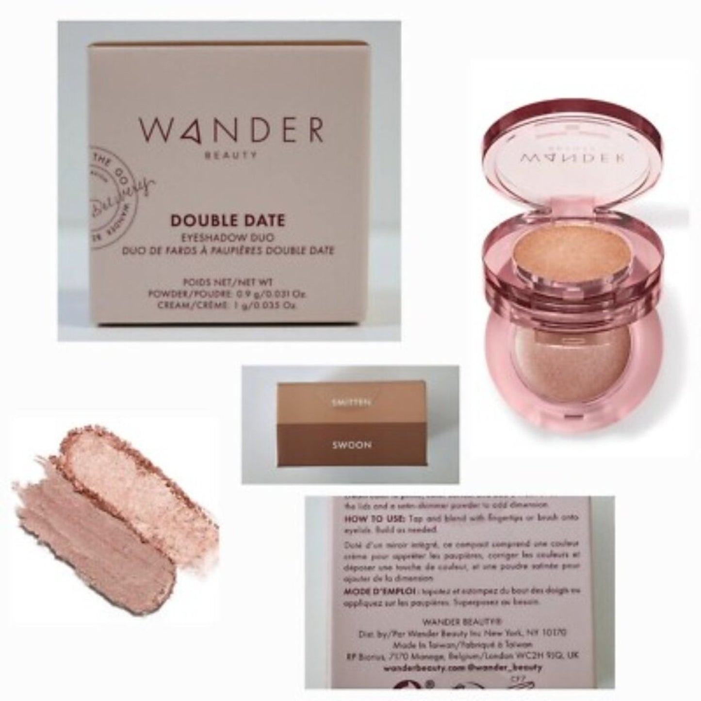 Wander Beauty Double Date Eyeshadow Duo
