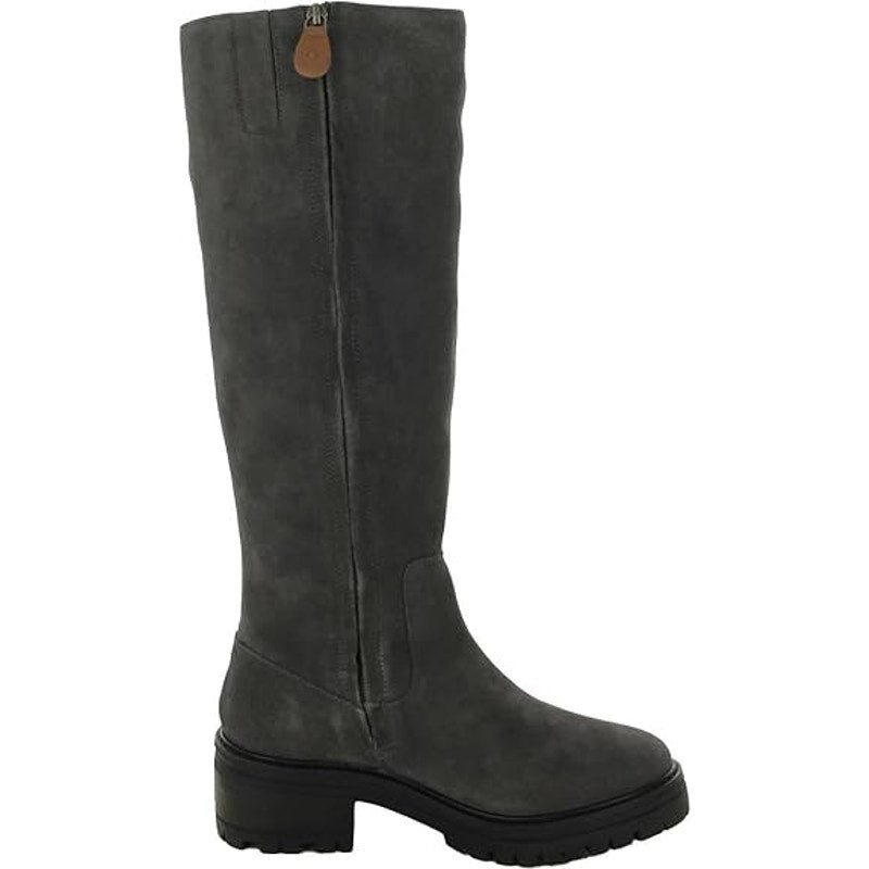 Gentle Souls by Kenneth Cole Women's Brandon Knee High Boot Charcoal - Size 8