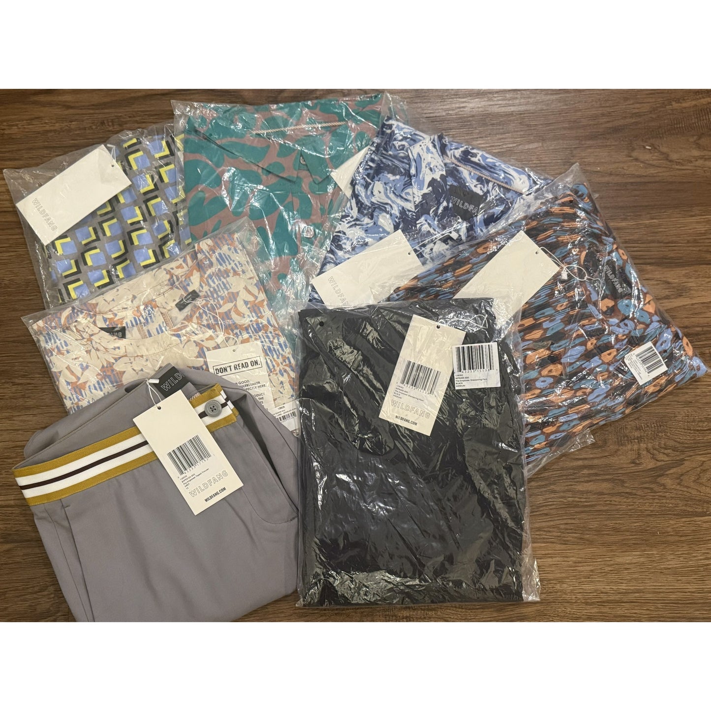 (7 Pieces) WILDFANG CLOTHING BUNDLE - Mix Sizes - Over $700 Retail - NWT