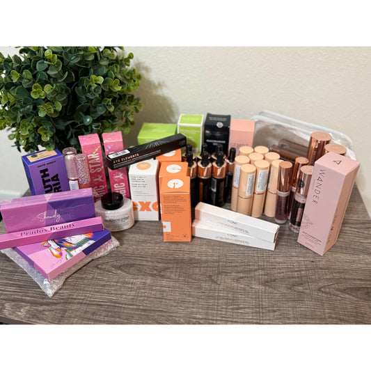 MAKEUP BUNDLE- RESELLER BEAUTY LOT – 56 PIECES | $784+ RETAIL - NEW