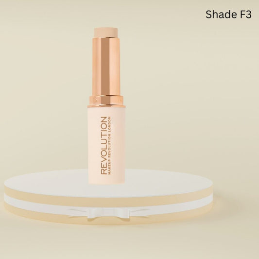 Revolution Fast Base Foundation Stick – Shade F3