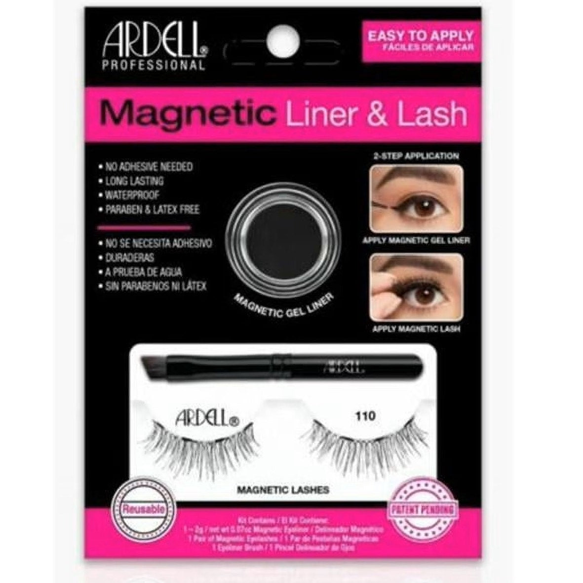 (5 Packs) Ardell Magnetic Liner & Lash 5-Piece Bundle - Style 110