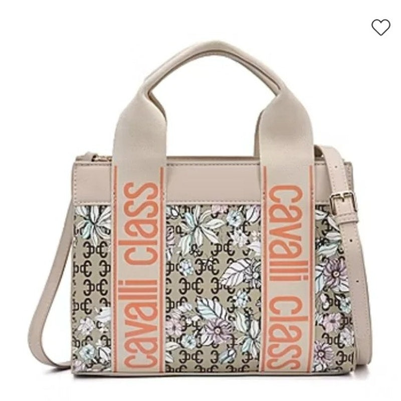 Cavalli Class Serafina Floral Top Handle Tote Crossbody - NWT
