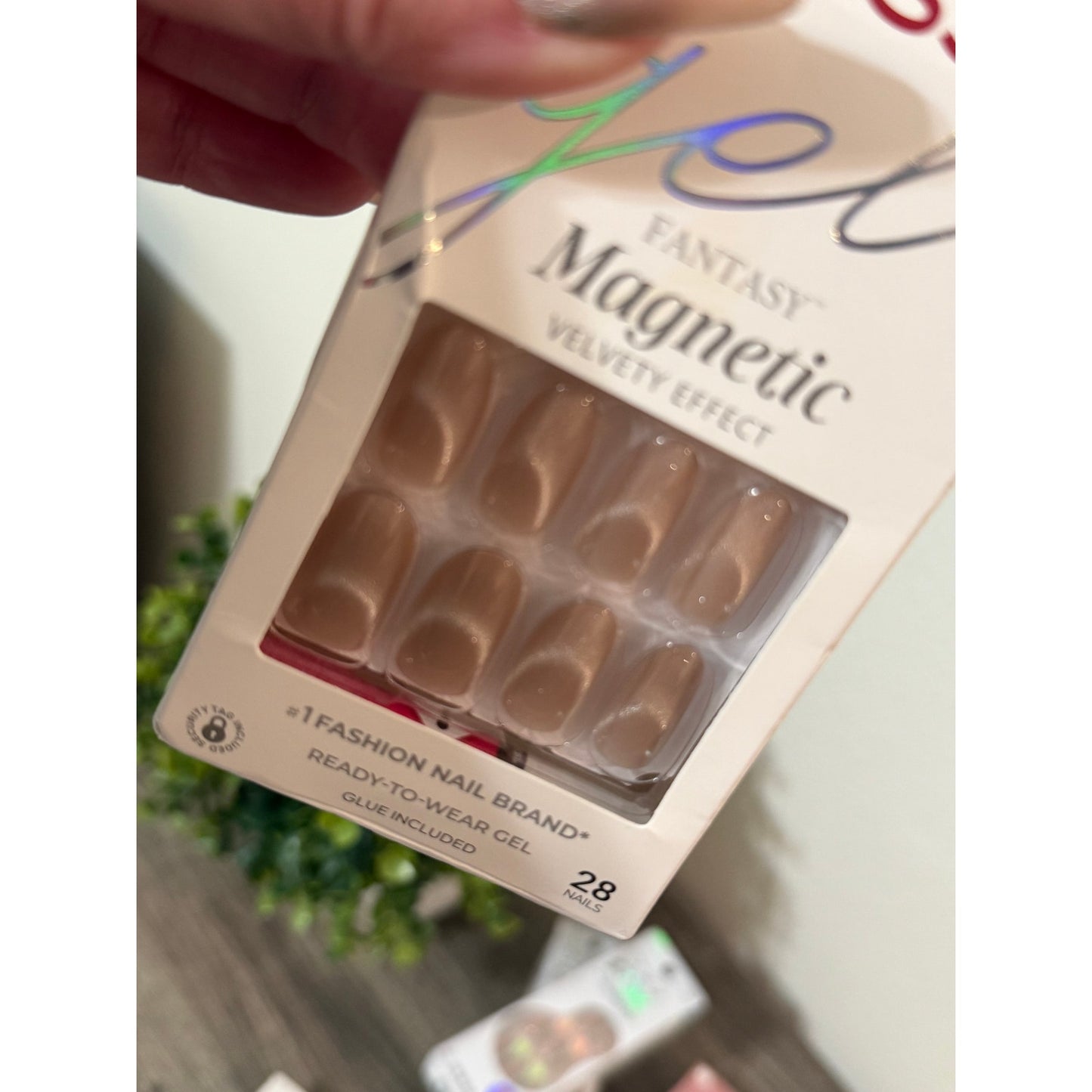 (10 Packs) Press On Nail Bundle - Light Colors, Cateye, Nude, Pink - NEW