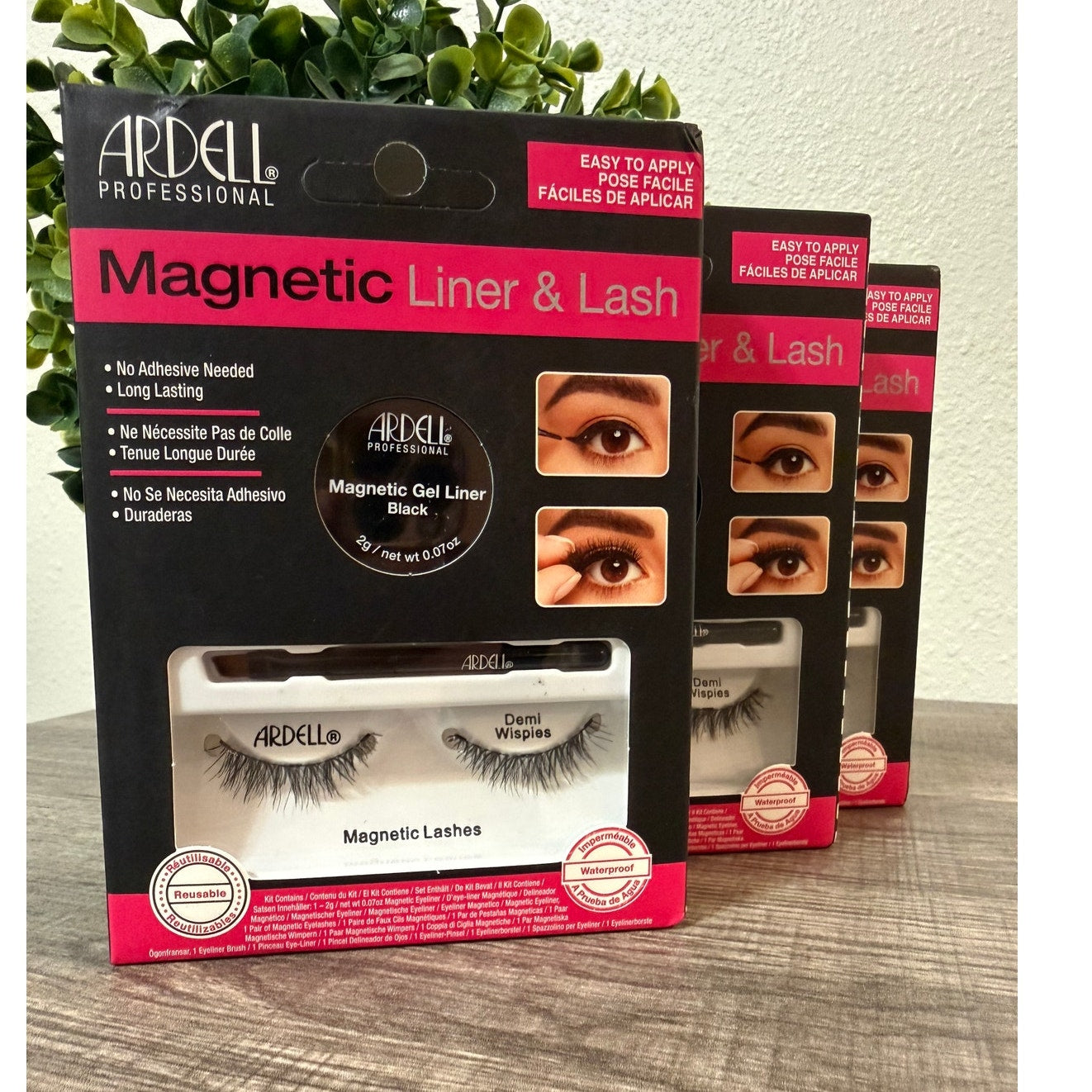 (3 Pairs) Ardell Magnetic Liner & Lash Kit – Demi Wispies