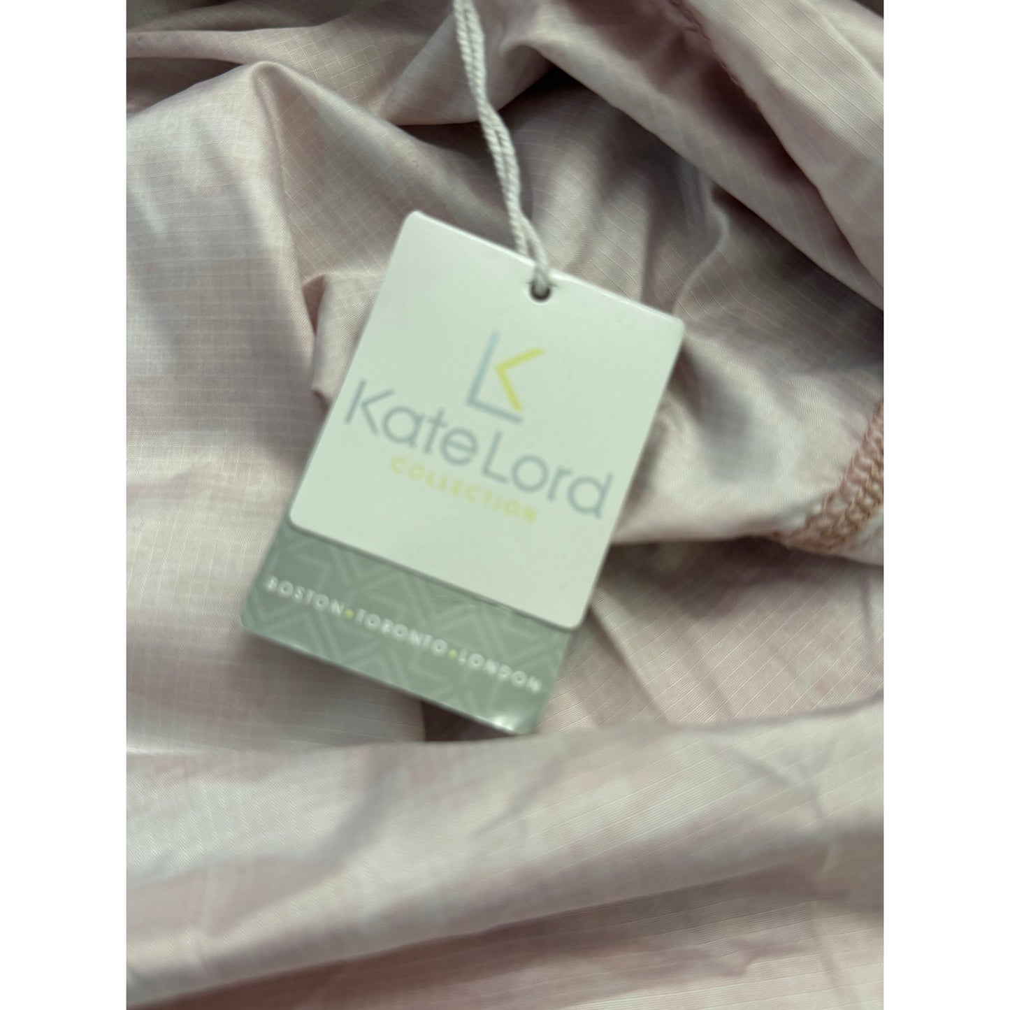 Kate Lord Pink Camouflage Hooded Windbreaker Women’s Jacket - NWT