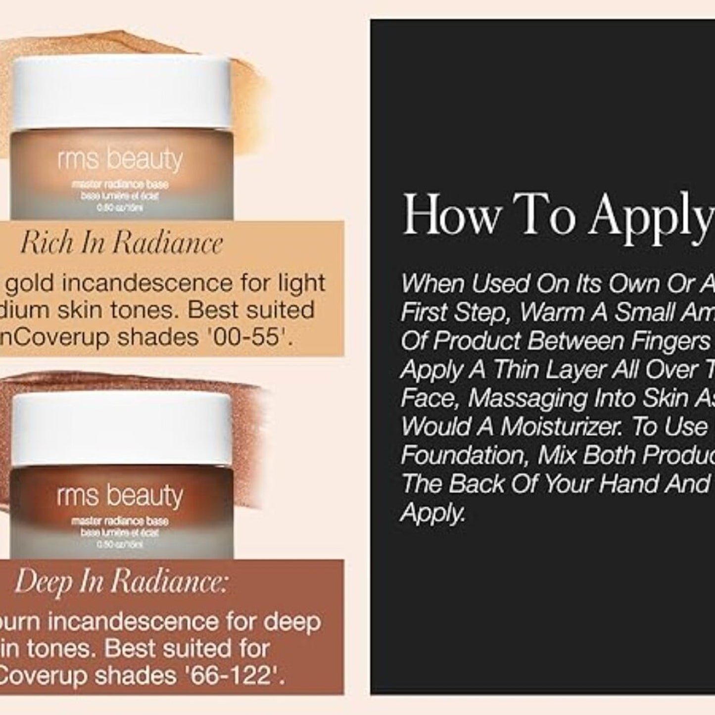 RMS Beauty Master Radiance Base – Hydrating Illuminating Primer & Skin Enhancer